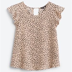 PAPERMOON - Kiera Polka Dot Blouse (Stitch Fix)